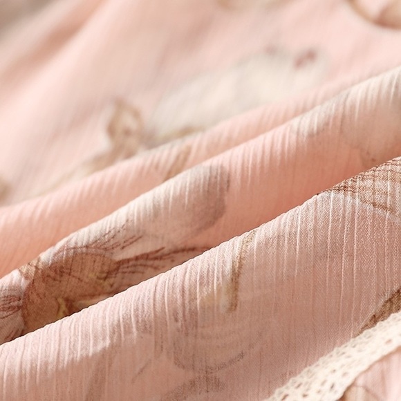 pink dress skirt for summer party - Picture 7 of 11